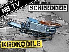Komplet Mobiler Schredder Komplet Krokodile | Häcksler - bis zu 200 t/h