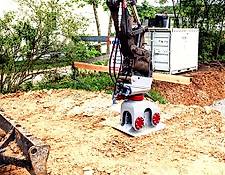 UAM Anbauverdichter Bagger | HD125 | Rüttler | 1,5 - 10t
