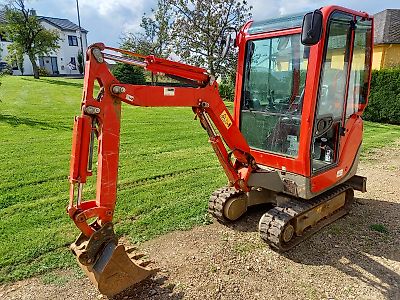 Yanmar SV 16 Schnellwechsler, 3 Löffel, 407 Std.