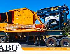 Fabo MJK-110 SERIES 200-300 TPH MOBILE JAW CRUSHER PLANT